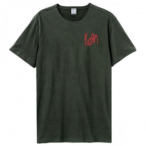 Amplified Unisex-Erwachsene Lineart Issues Korn T-Shirt