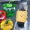 Used [Rare/Good Condition] Old Longines Tank Square Gold Men's Watch Retro