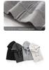 Unisex 320g Cotton Zipper Hooded Cardigan - Trendy Autumn Casual Top