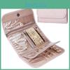 Travel Jewelry Organizer Case With Soft Polyester Material For Daily Use