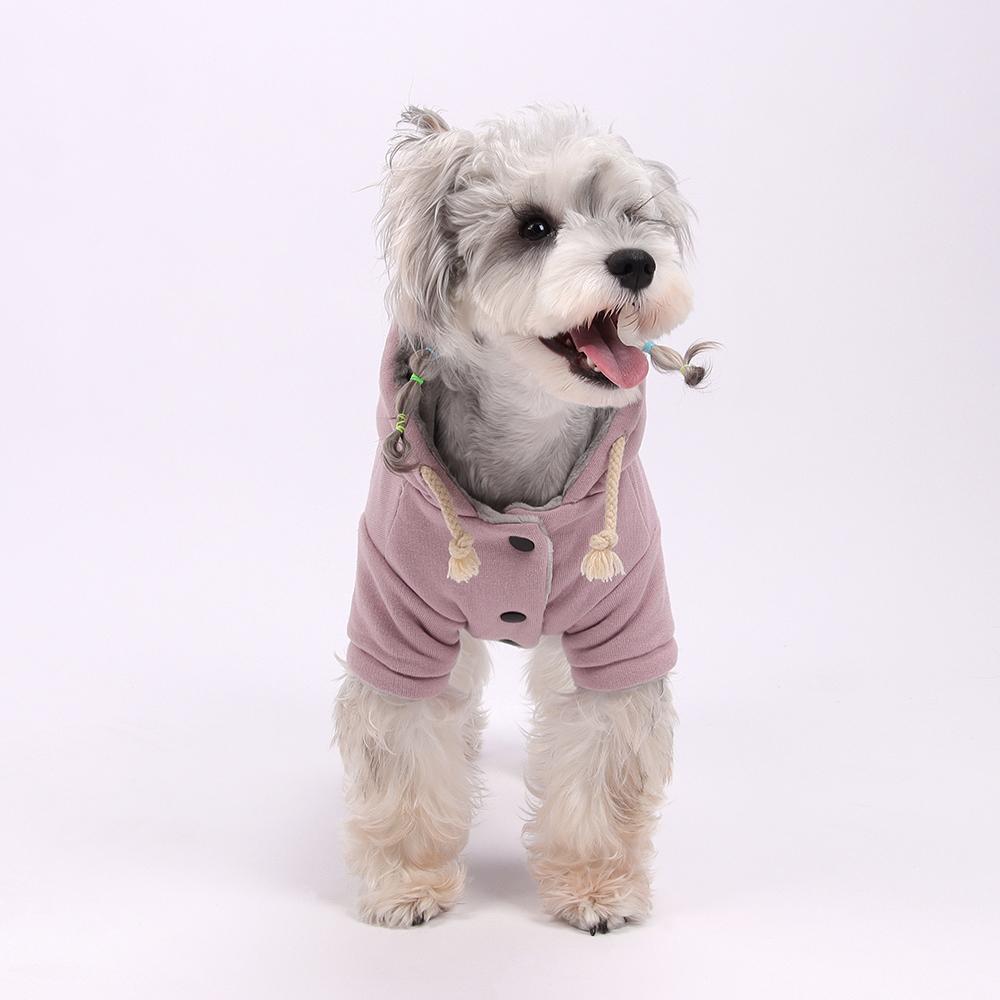 Nyaste valpoveraller för små hundar Vintervarma Förtjockade Husdjursjumpsuit Pomeranian Malteser Yorkshire-onesie mascotas Romper