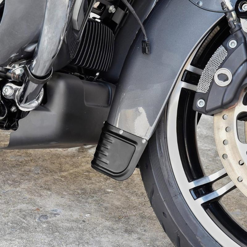 Replacement Front Ribbed Trim Cover Motorcycle Front Skirt Trim Cover Motorbike Modification Accessories