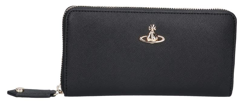 

Billfold SAFFIANO PLAIN BLACK 3D ORB [Vivienne Westwood] [item]