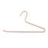5pcs Non-Slip Metal Shirt Trouser Hook Hanger Open Ended Coat Clothes Rack Storage Wardrobe Organizers Space Saver Supplies