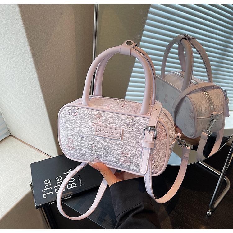 

Маленькая сумка женская летняя универсальная новая модная сумка-мессенджер портативная маленькая квадратная сумка розовый