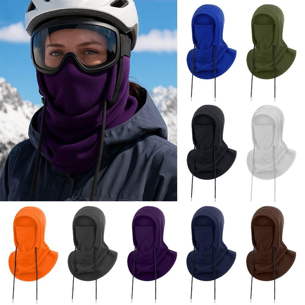 Fashion Polar Fleece Winter Hat Warm Windproof Balaclava Full Face Ski Mask Caps Cycling