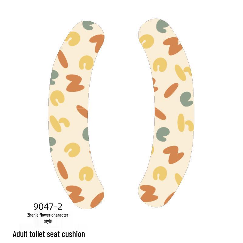 Children's Cartoon Self-Adhesive Washable Toilet Seat Cushion Pad