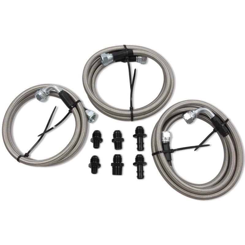 47RE Transmission Cooler Lines Kit Heavy Duty Fits for Dodge Ram Cummins 5.9L 1996-2002