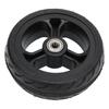 5 Inch Trolley Wheel Inner 8mm Grass Trimmer Wheel Durable Solid Rubber Wheel  Grass Trimmer