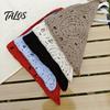 Écharpe Triangle Tricotée avec Sangle Réglable, Foulard Crocheté ajouré, Bandeau Turban Multi-usages Accessoire Cheveux pour Voyage et Usage Quotidien