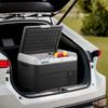 12 Volt Car Refrigerator, 40L Car Fridge, Portable Electric Cooler with -20 to 20 Adjustable Temperature, 12/24V DC and 100- 240V AC Compressor