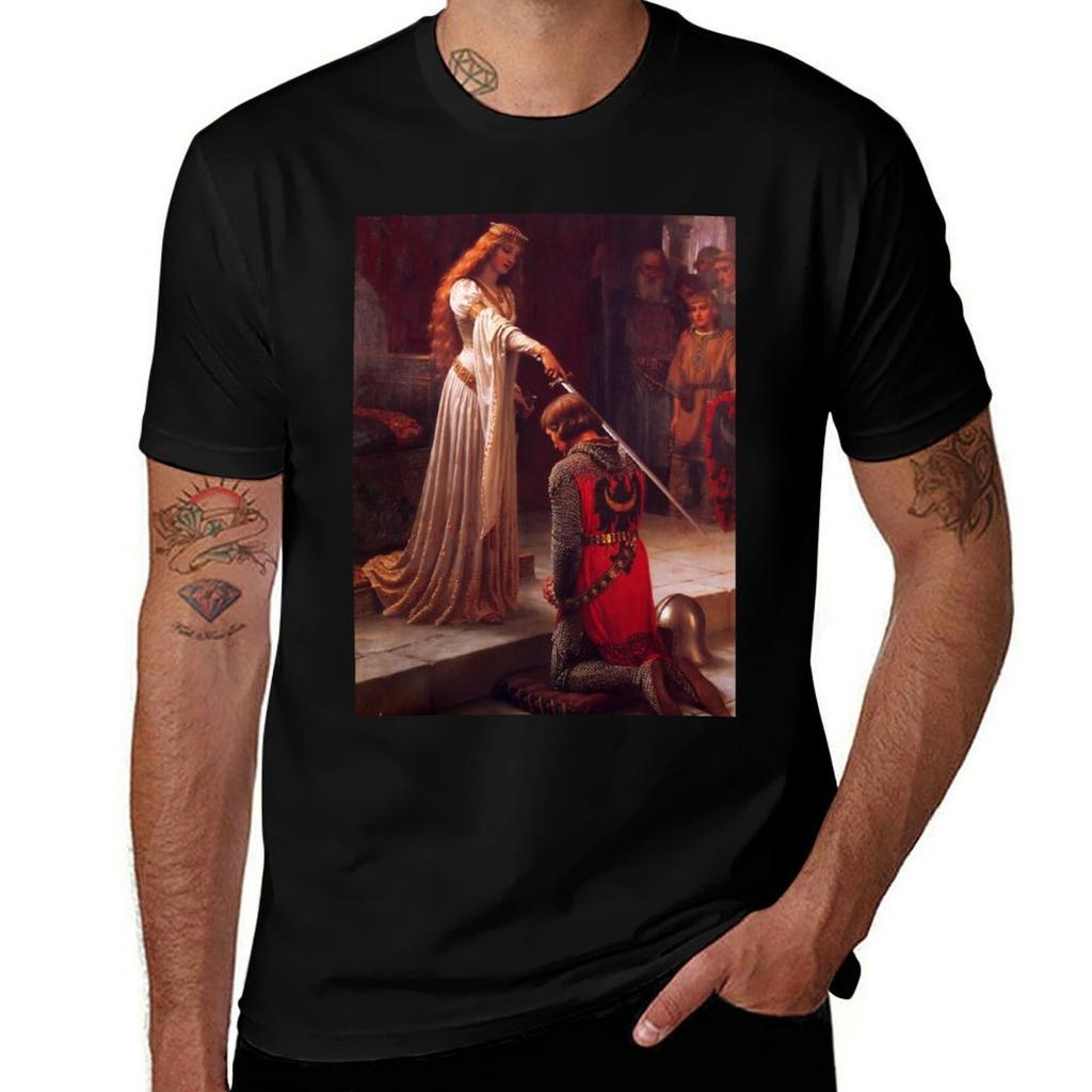 The Accolade Edmund Leighton Tshirt Breathable Gym Short Sleeve Tshirt