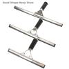 Stainless Steel Glass Wiper and Scraper Removes Water Stains Perfect for Cleaning Windows Mirrors and Household Surfaces