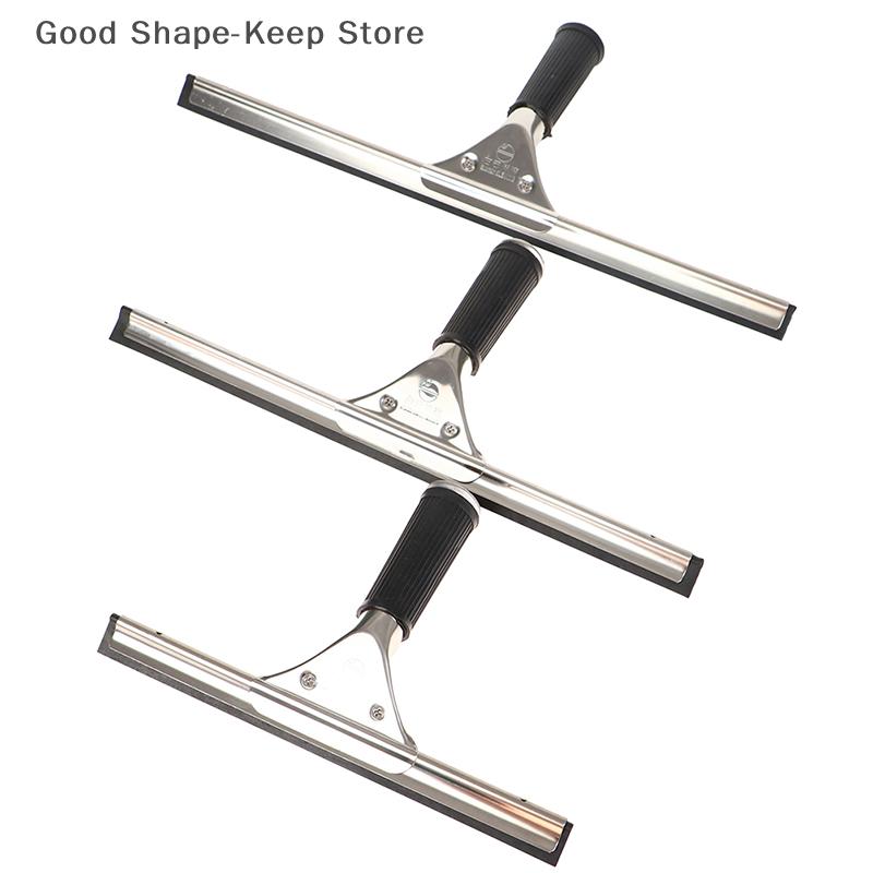 Stainless Steel Glass Wiper and Scraper Removes Water Stains Perfect for Cleaning Windows Mirrors and Household Surfaces