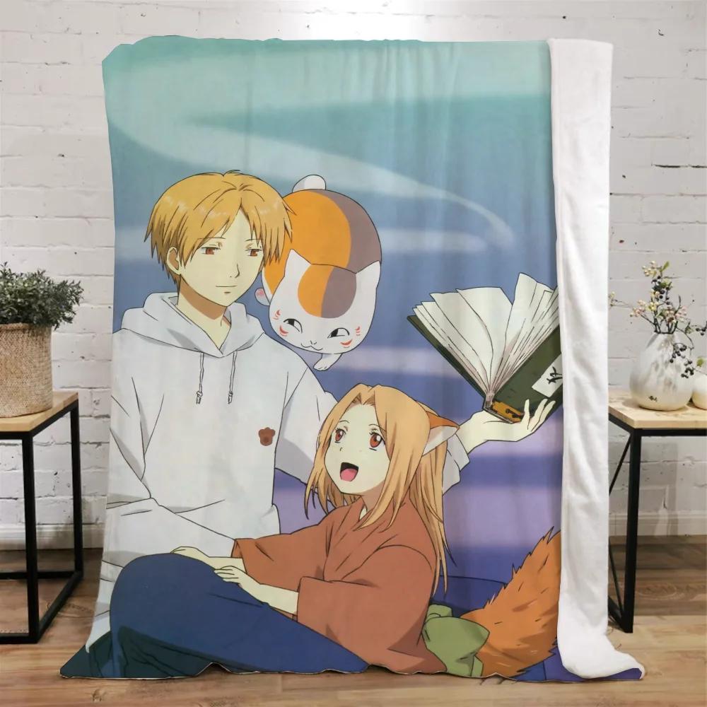 

Natsume Yuujinchou Летнее одеяло Диван Зимние одеяла для кровати и; Пледы Микрофибра Постельное белье Вязаный плед Пляжное полотенце Домашний интерьер 30x40in