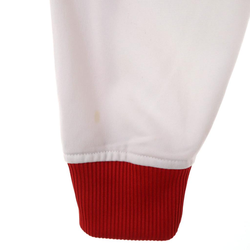 Adidas Embroidered Trefoil Logo Track Jacket M England Lion Jersey Men's Used