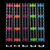 DIY Lern-Regenbogenarmband-Webbrett - 13 Stifte