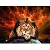 New 5D DIY Animal Diamond Painting Lion Diamond Embroidery Sunset Cross Stitch Full Round Drill Home Decor Manual Gift