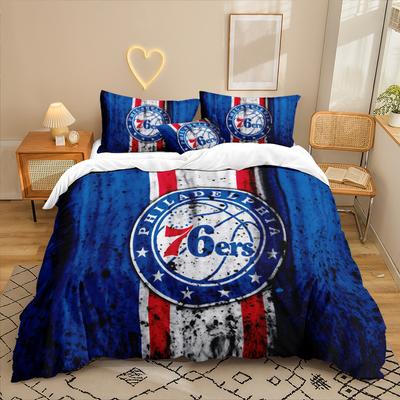 Team Series 3D Digital Printing Three-Piece Bedding Kit Sheet Quilt Cover