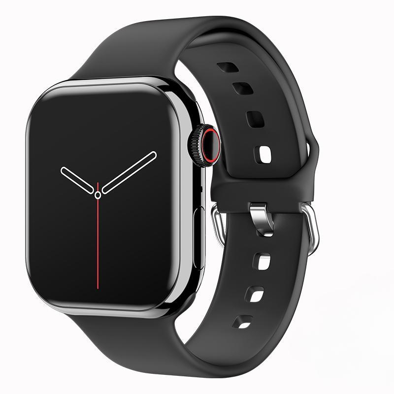 Relógio inteligente 9 masculino temperatura corporal BT chamada NFC sempre em exibição fitness série feminina smartwatch