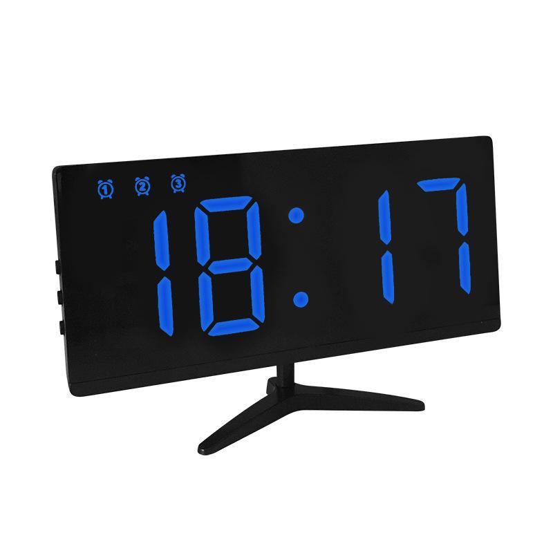 Creative electronic clock New clock LED smart electronic alarm clock Student sleep digital desk clock 1111A