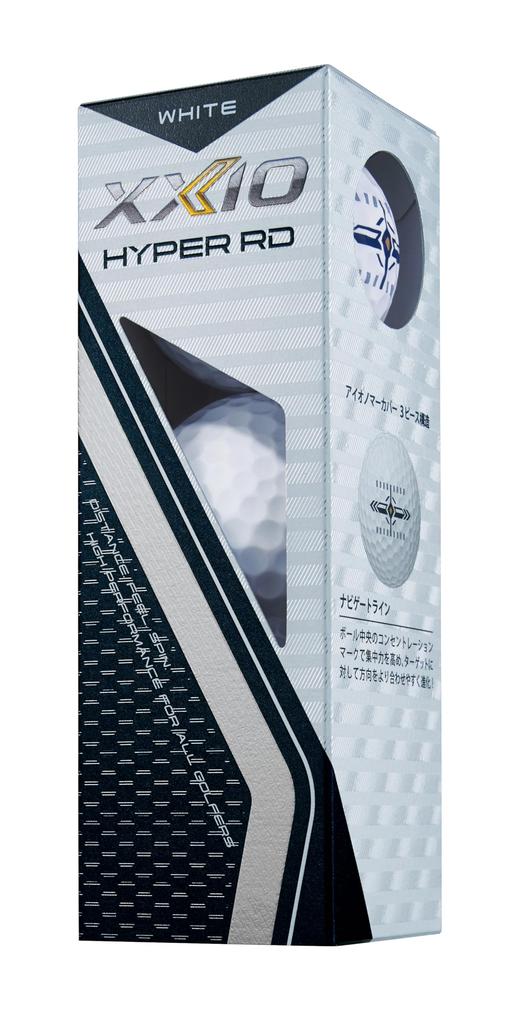 DUNLOP XXIO HYPER RD 2025 Golf Balls White 12-Pack High Trajectory 362 Speed Dimple