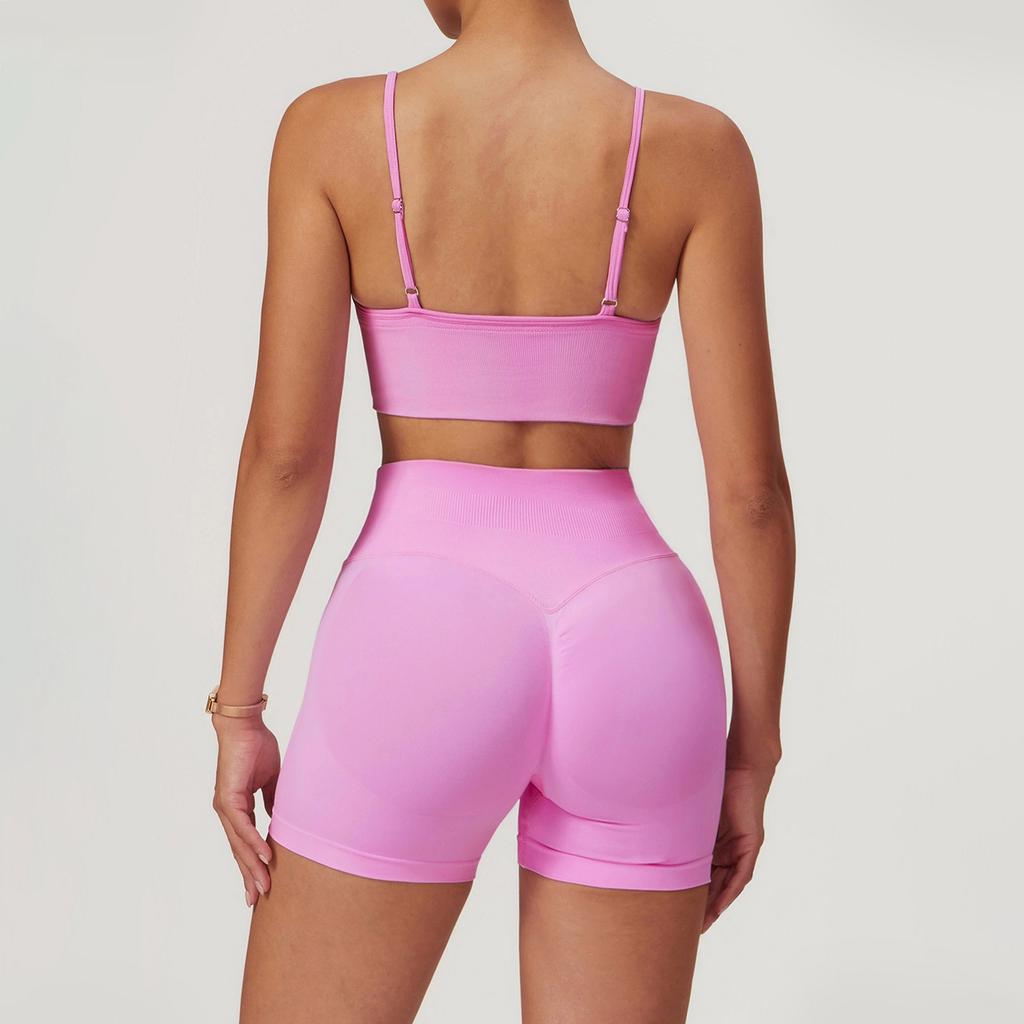 Women's Fashion Seamless Sling Back Yoga Bra Premium