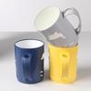 Meiliya Dolphin Dual-Color Toothbrush Cup with Handle (2-Pack)