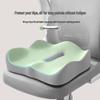 Memory Foam Lumbar Cushion Set: Ergonomic Office Chair and Student Seat Mat