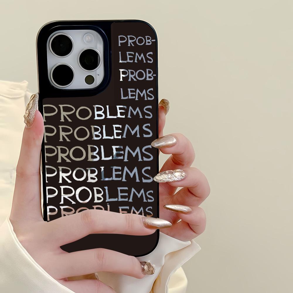 Mirror Phone Case for iPhone 15 11 13 14 for 15 16 Pro Max 12 13 16 Pro Cloud Flower and Animal Cute Style Phone Case