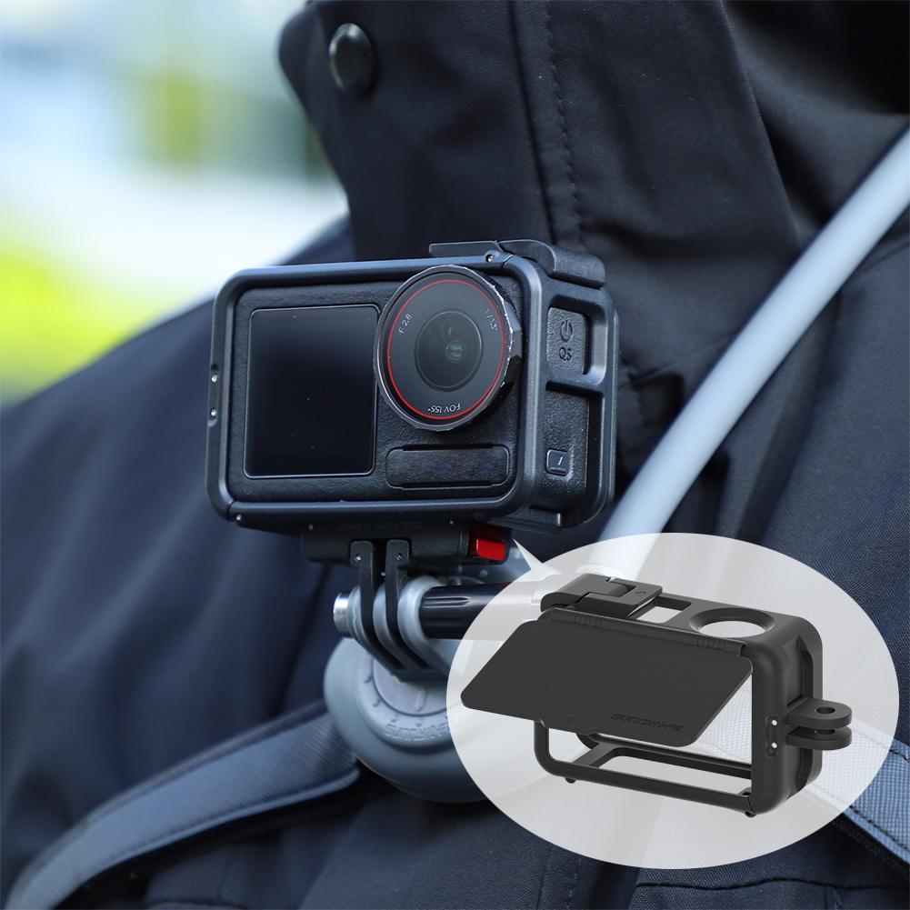 Protective Housing Case with Sunshade Protective Frame Protective Case for DJI Action 5 Pro Action 4 Action 3