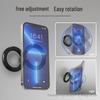 Dual-Sided MagSafe Magnetic Phone Holder with Aluminum Alloy Ring Stand