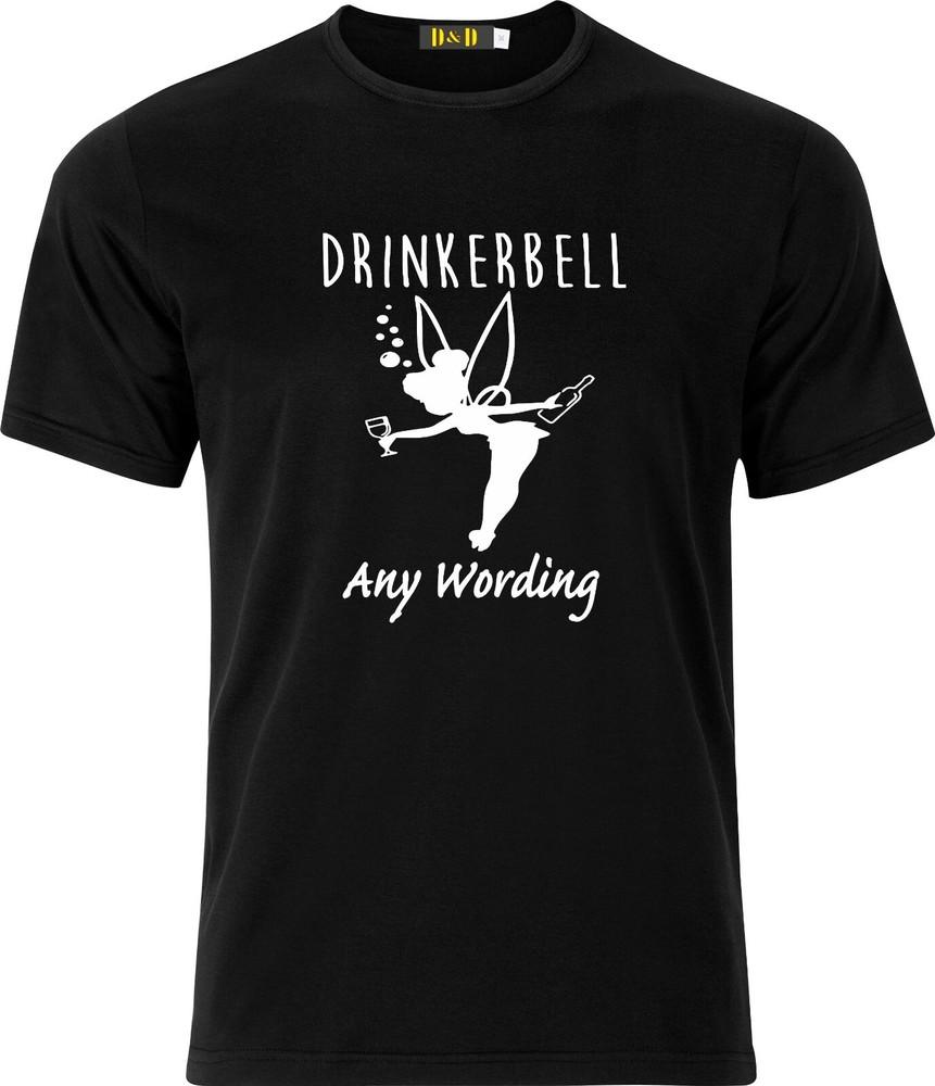 

Personalised Drinkabell Funny Adult Xmas Cotton T Shirt 2XL