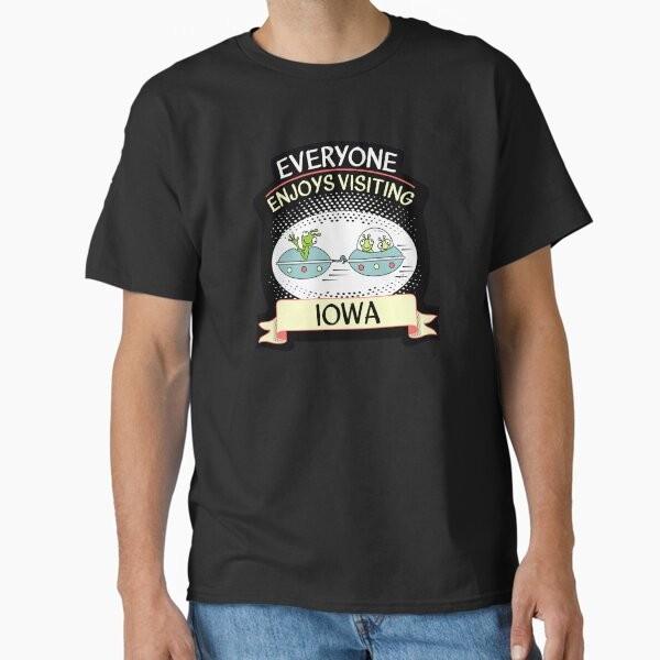 Everyone enjoys visiting Iowa Classic T-Shirt T-Shirt Made in US/AUS Size S-2XL Unisex T-Shirt