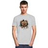 Cool Breaking Through Yorkshire Terrier T Shirt Men Pure Cotton Tshirt Leisure Yokie Dog Lover Tees Fashion Tshirt For Husband