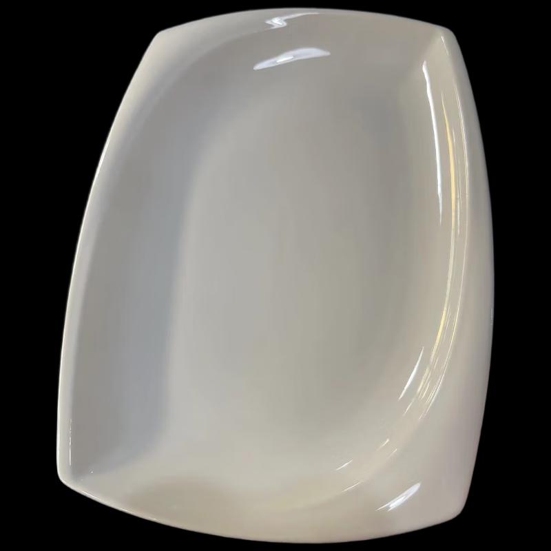 Shengjia 10-inch Ceramic Rectangular Dinner Plate