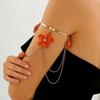 Punk Metal Tassel Adjustable Open Arm Chain Fashion Beach Vacation Accessory For Women Jewelry