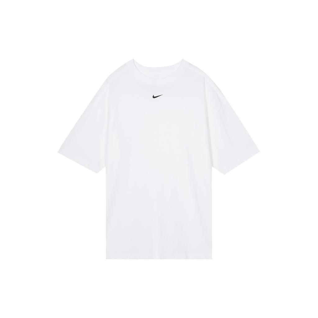 New Nike Sportswear Essential Women's Oversized Short-sleeve T-Shirt White DX7911-100
