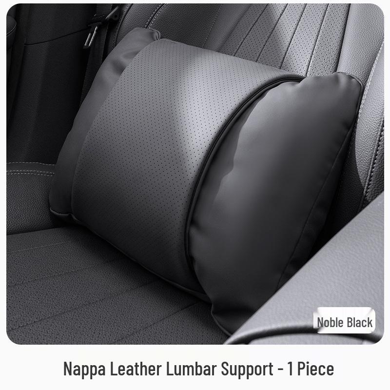 Car Headrest and Lumbar Support Pillow Set