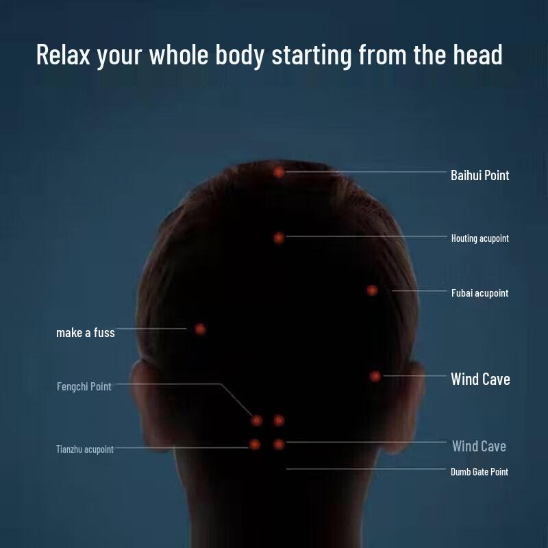 SKG Head & Scalp Massager BC3 CN Plug (adapter Included)