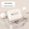 Compact Weekly Pill Organizer - Small, Portable Medicine Box with Daily 3-Meal Compartments and Mini Reminder for 7 Days.
