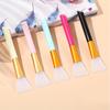 1/6-pack Mild and Soft, Suitable for All Skin Types Professional Silicone Mask Brush for DIY Facial Mask Mud Application