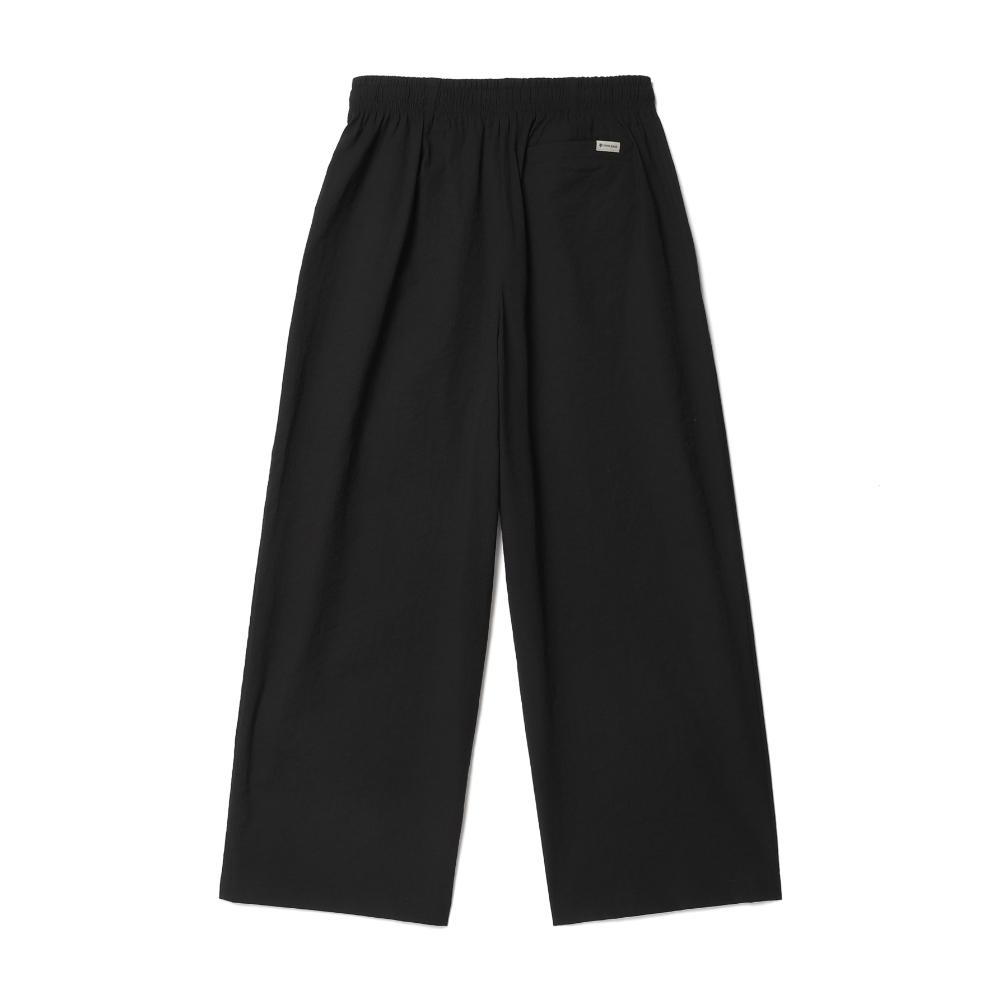 [Snowpeak] Minute Women's 9-Length Semi-Wide Pants Black (S26MWFPT73)