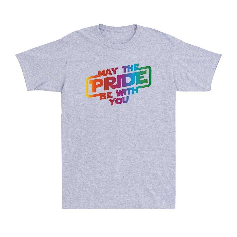 May The Pride Be With You Gay Rainbow Flag Lgbtq Unisexs Tshirt Tshirt