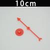 6Pcs10Cm 4.5Cm 7.5Cm 4Inch Arrow Disc-Spinning Plastic Pawnchess For Board Game And Card Game Accessories