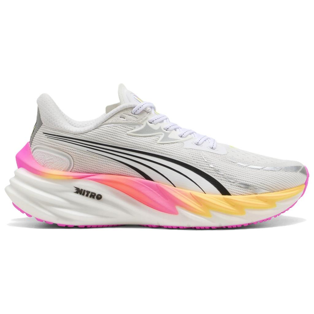 Puma Velocity Nitro 4 White Glowing Red Poison Pink Women Sneakers Poison-Pink------Features 311141-18