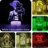 Piece One Luffy 3d Usb Night Light Remote Control Change Color 16 Lamp Colors