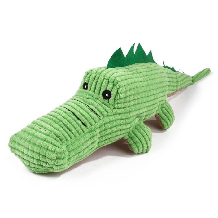 Dog Squeak Toys Soft Plush Alligator Chew Toy for Puppy Teething Cute Pet Toy 1