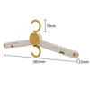 Travel Folding Clothes Hanger Portable Multi-Functional Clothes Hanger With Clip Bold Clothes Drying Rack Hanging Shoe Rack