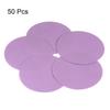 Uxcell Purple Sanding 3000 75mm Hook and Loop Circular Professional Sandpaper for Wet and Dry Polishing of and 50 Pieces Discs, Grit, Sandpaper,